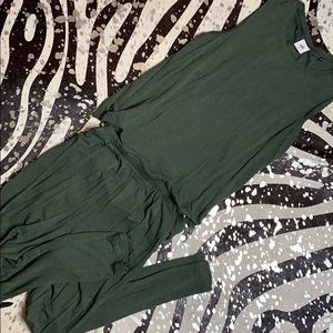 CABI green playsuit/jumpsuit M